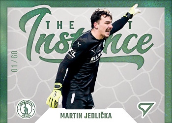 Martin Jedlicka Bohemians Praha SportZoo FORTUNA:LIGA 2022/23 2. serie The Last Instance /60 #LI-23